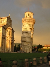 Torre pendante a Pisa